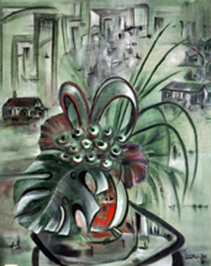 Stilleben mit Blumen