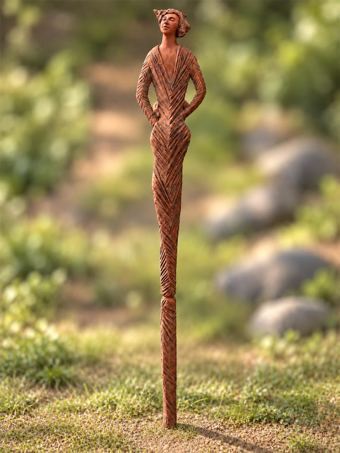 Frauenfigur von Beat Stähli