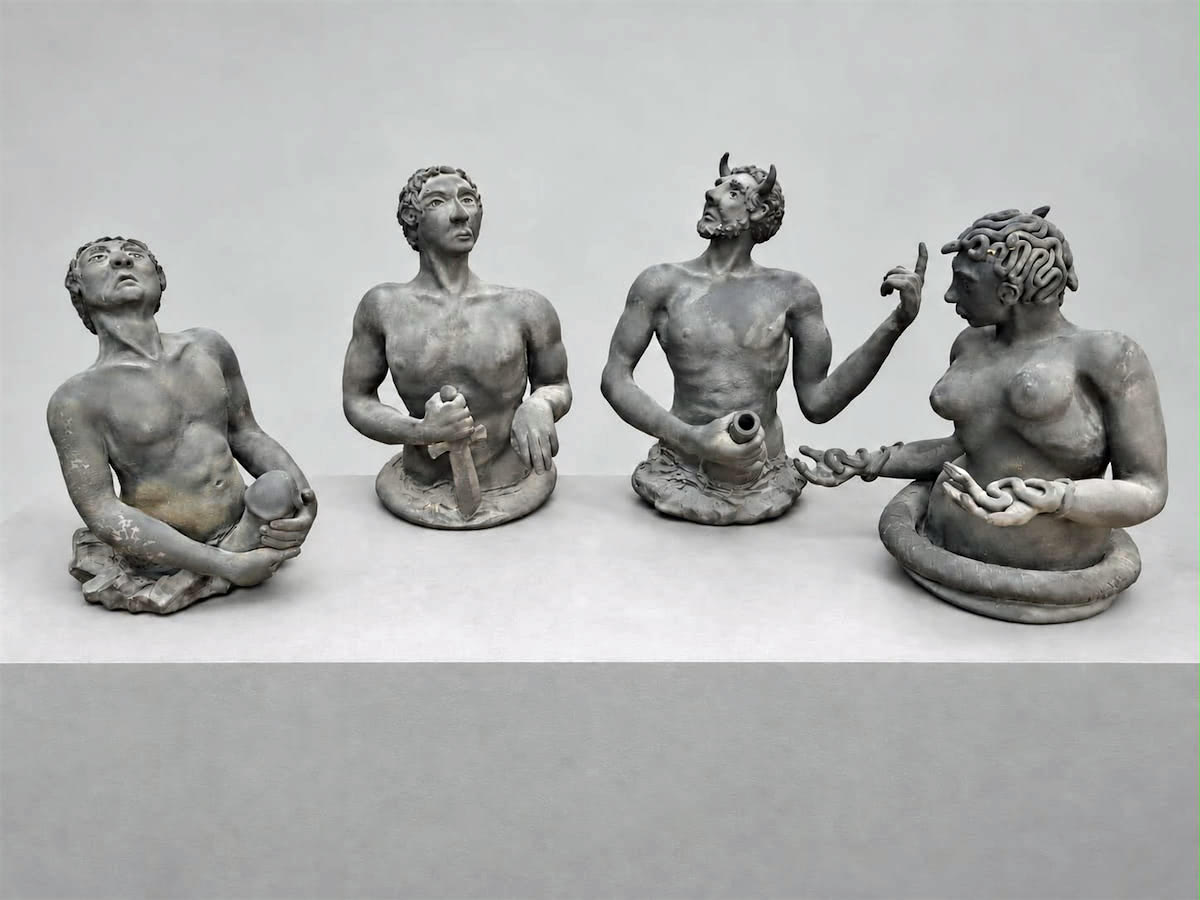 Aktskulptur Beat Stähli